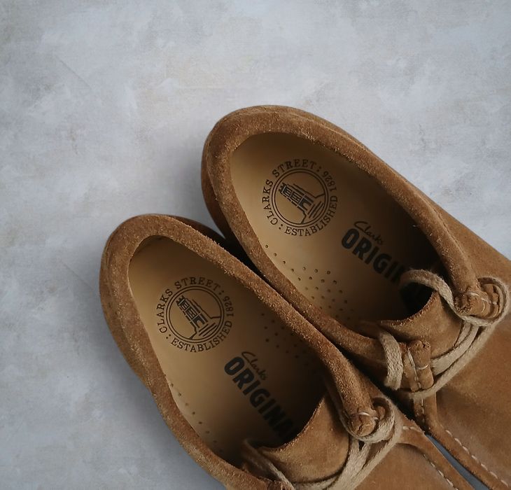 Черевики лофери Clarks wallabee