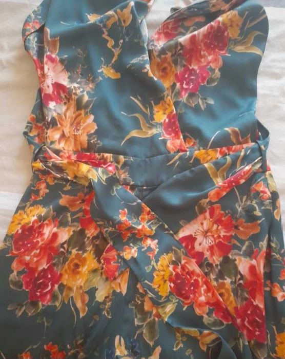 Macacão zara floral