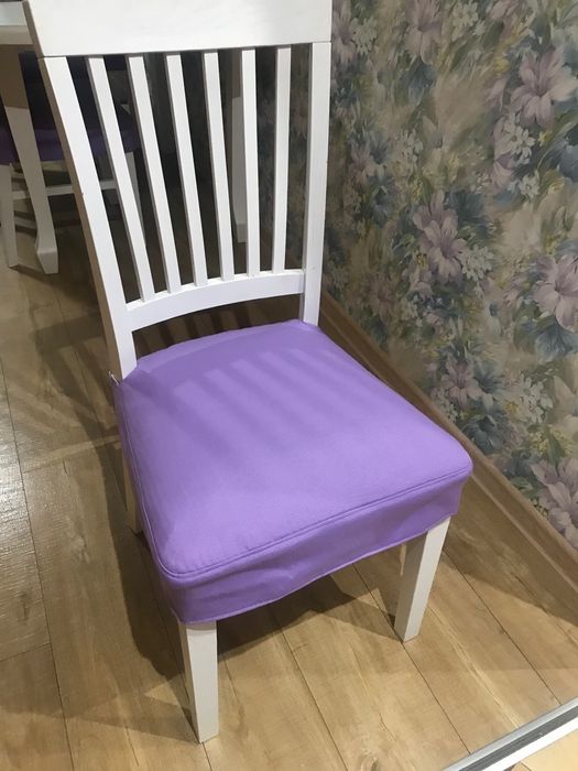 Пошив чехлов на стулья,пошив штор