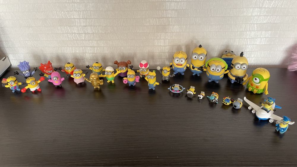 Фігурки колекційні Міньйони з Макдональдс і не тільки