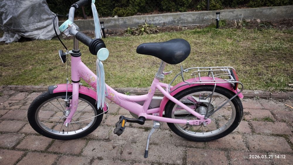 PUKY PRINCESSIN koła 16 różowy