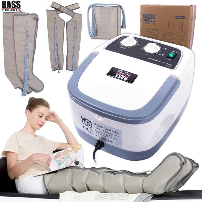 BASS POLSKA Masażer Masaż Limfatyczny Presoterapii Drenażu BH12881