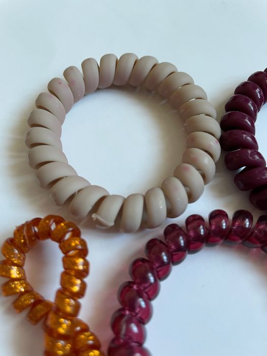 Gumki do włosów kolorowe