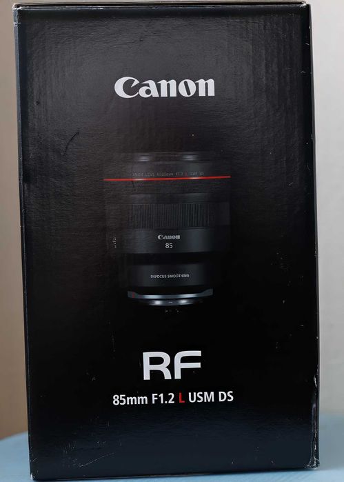 Obiektyw RF Canon 85 mm F1.2 L USM DS