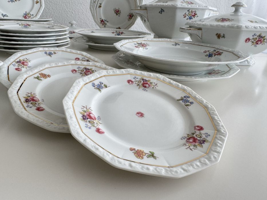 Serwis obiadowy Rosenthal Biała Maria Selb Germany