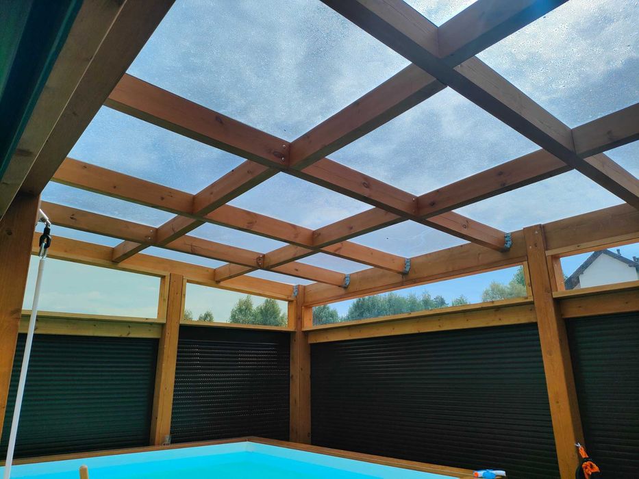 PROMOCJA! Poliwęglan lity 6mm 2UV szary/SKY GRIGGIO 205x400, 450