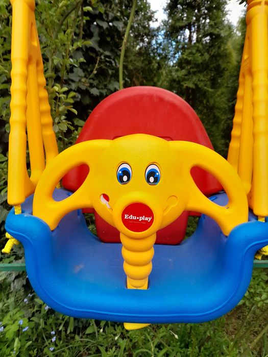 Huśtawka Kubełkowa Jumbo Słonik 3w1