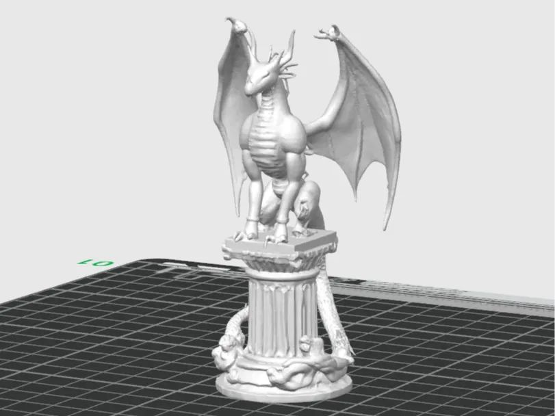 Dragão Oriental Guardião Colecionável