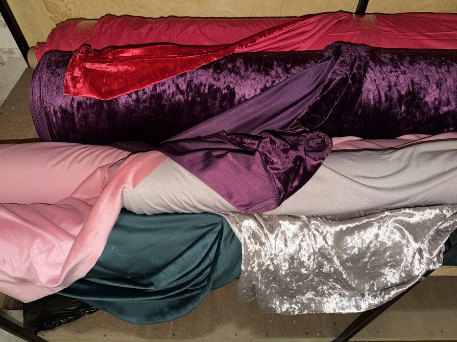 Продам остатки кожзама, и велюра