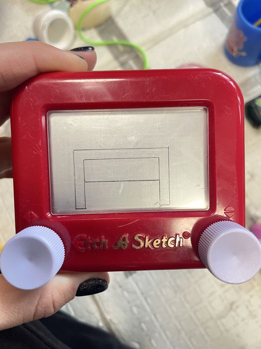 магнітна дошка для малювання Etch A Sketch Spin Master