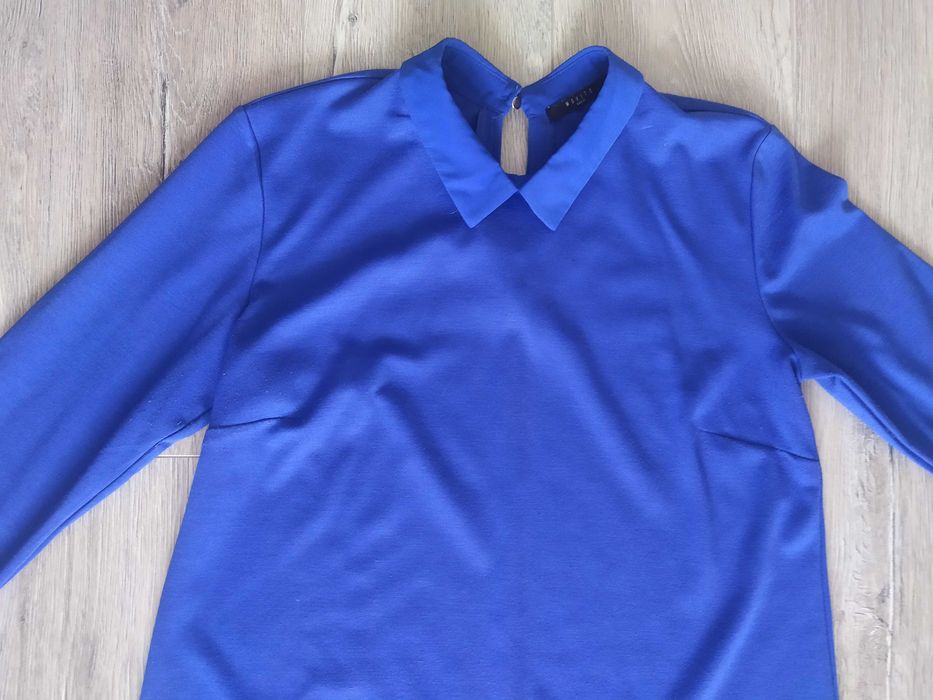 Elegancka SUKIENKA niebieska MOHITO damska r. XL