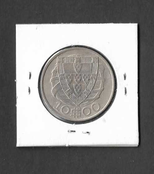 Moeda de 10 escudos. Portugal 1932
