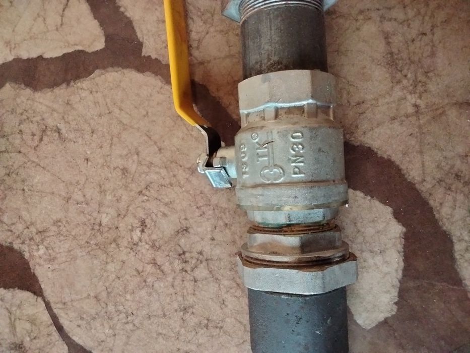 Газовий кран кульовий