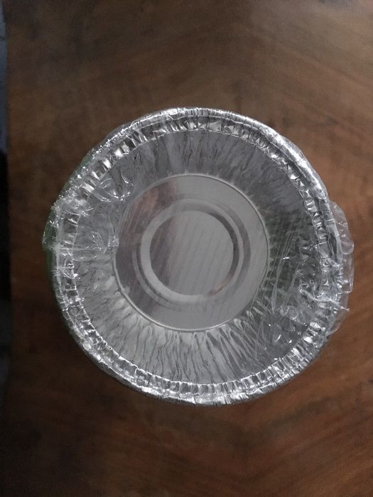 Formas de alumínio para queijadas queques - 500 unidades