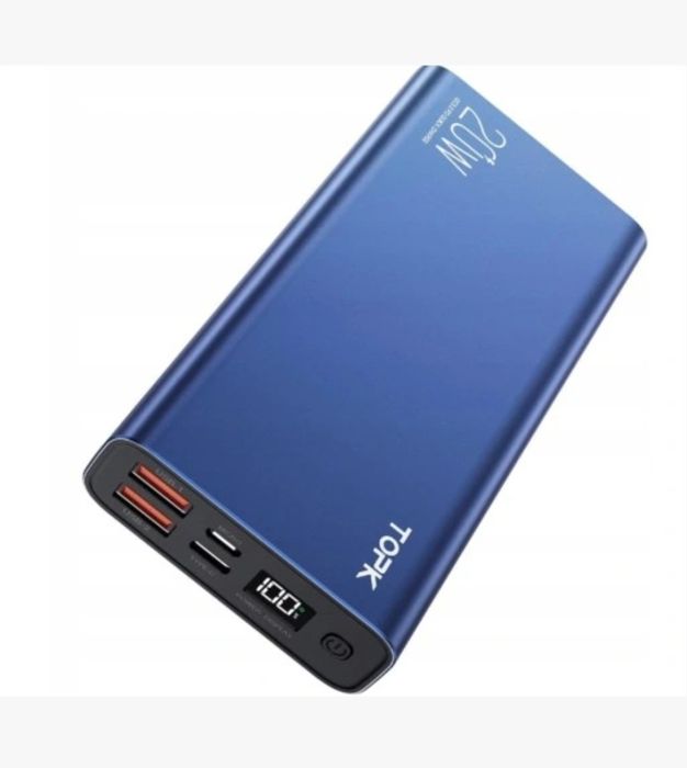 Powerbank szybka ładowarka PD 20W QC 3.0 USB C A micro 20000 mAh TOPK