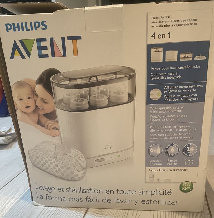 Esterilizador biberões e chuchas Philips Avent