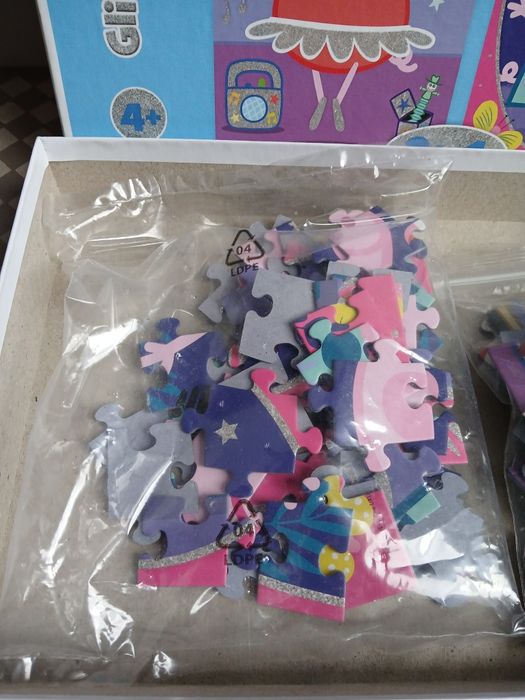 Puzzle Świnka Pepa,  układanka Pepa,  zestaw