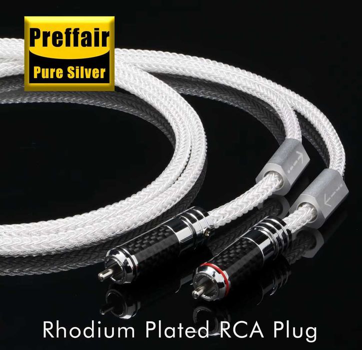 CZYSTE SREBRO 2X RCA okazja najtaniej w PL