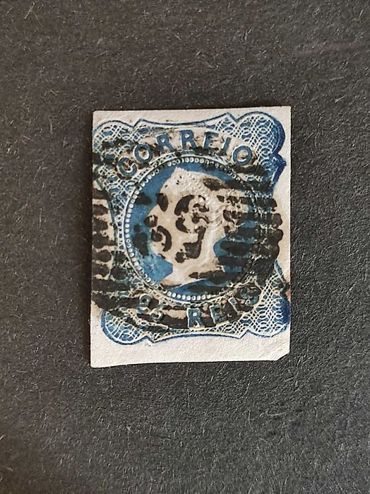 Selo D. Maria II - 1853 Nº 2 Scott/Afinsa (25 Réis)