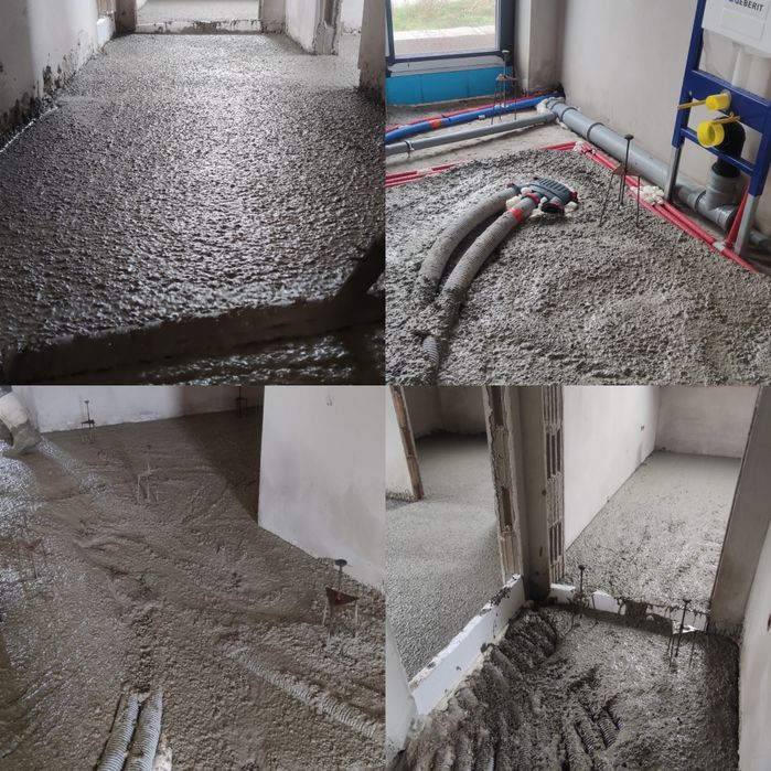 Posadzki wylewki anhydrytowe płynny styropian styrobeton