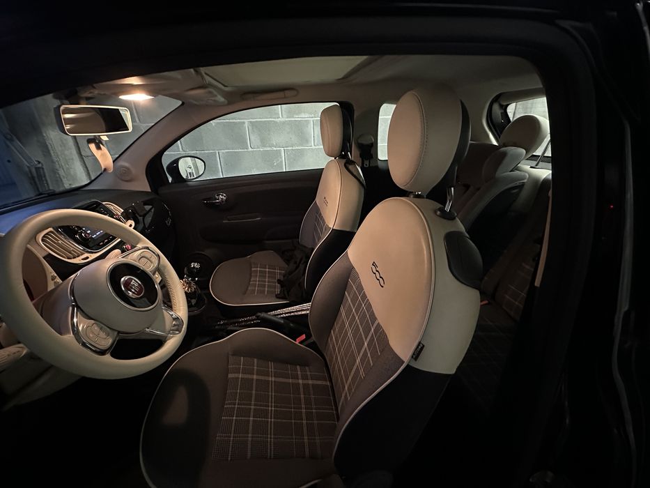 Fiat 500 1.2 Lounge 69cv | Nacional | 84.600 km | Teto Panorâmico foto 3