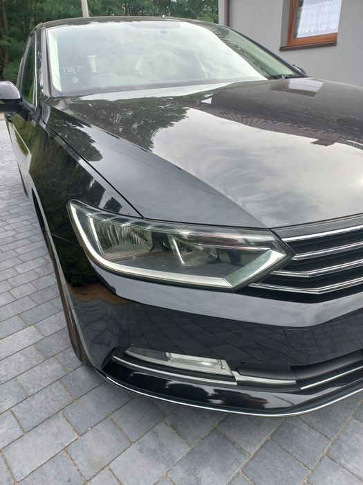 Lampy przód passat b8