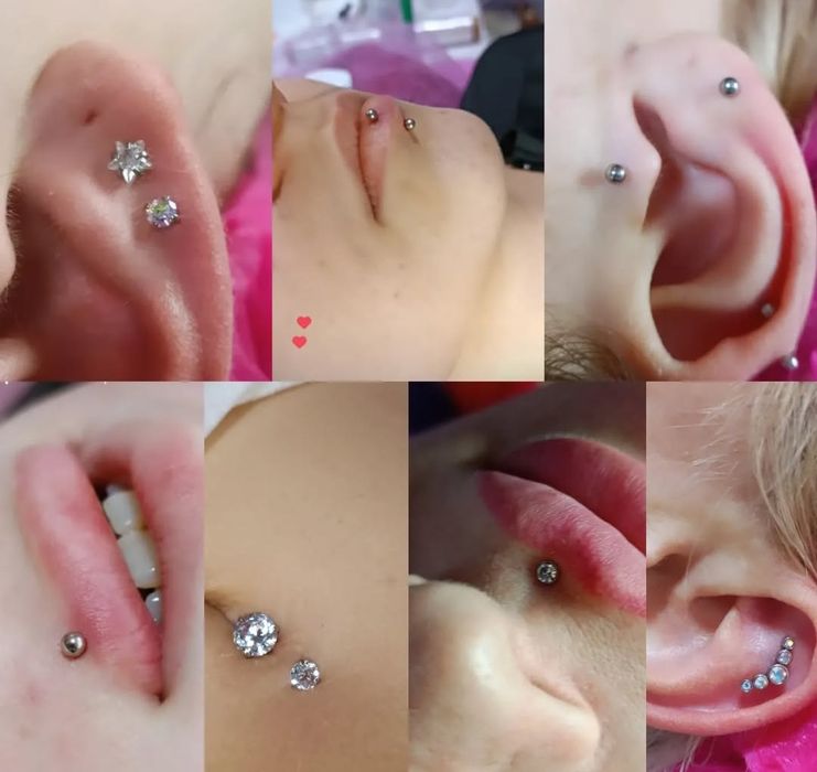Пирсинг ИГЛАМИ !!!