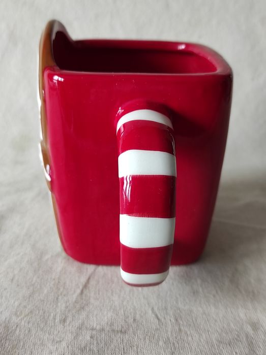 Kolekcjonerski kubek ciasteczko pierniczek czerwony dziewczynka 600 ml