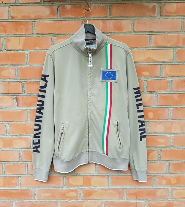 Aeronautica Militare олімпійка кофта на змійці оригінал L-XL