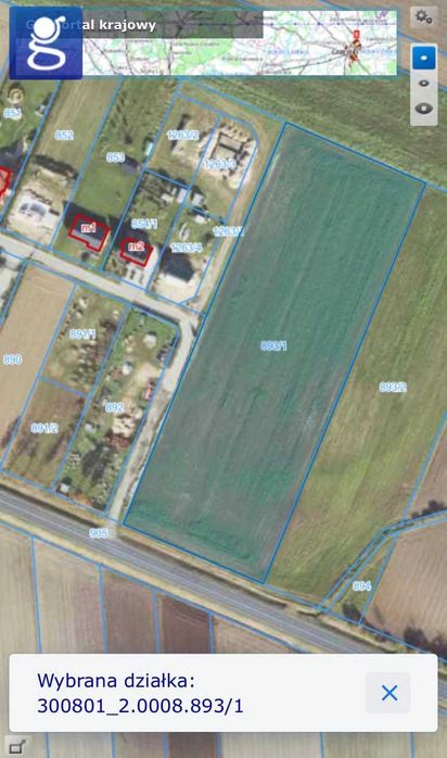 Działka produkcyjno- usługowa  14000m²