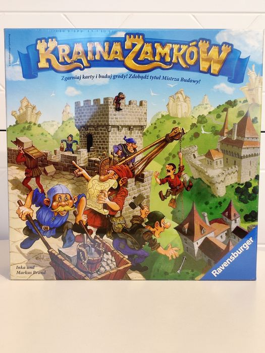Nowa!  Kraina zamków Ravensburger 9+ gra planszowa w folii