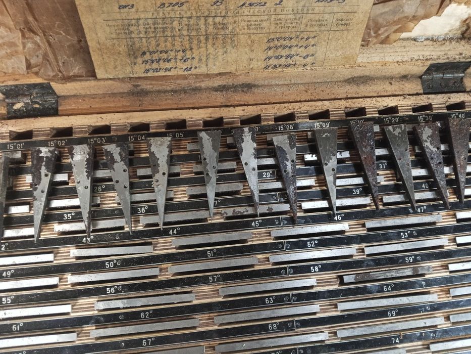 Набор угловых мер