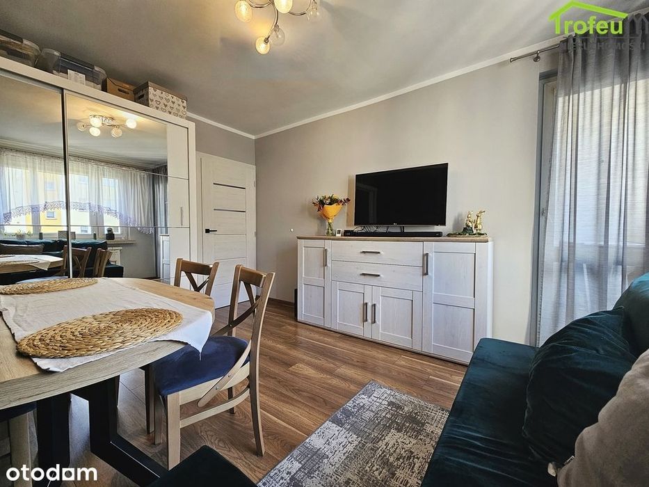 3 pokoje 49 m² | II piętro | balkon