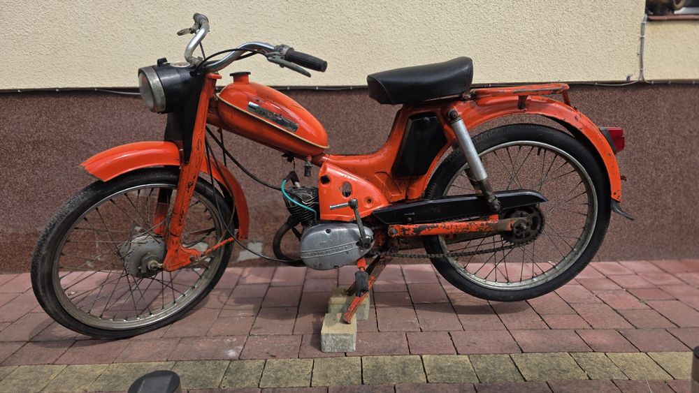 Komar romet prl motocykl motorynka ogar 200 wysylka komar