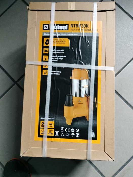 Bomba vazar fossas 1100w nova