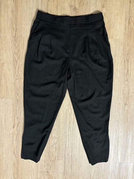 Штани брюки шоколадні massimo dutti