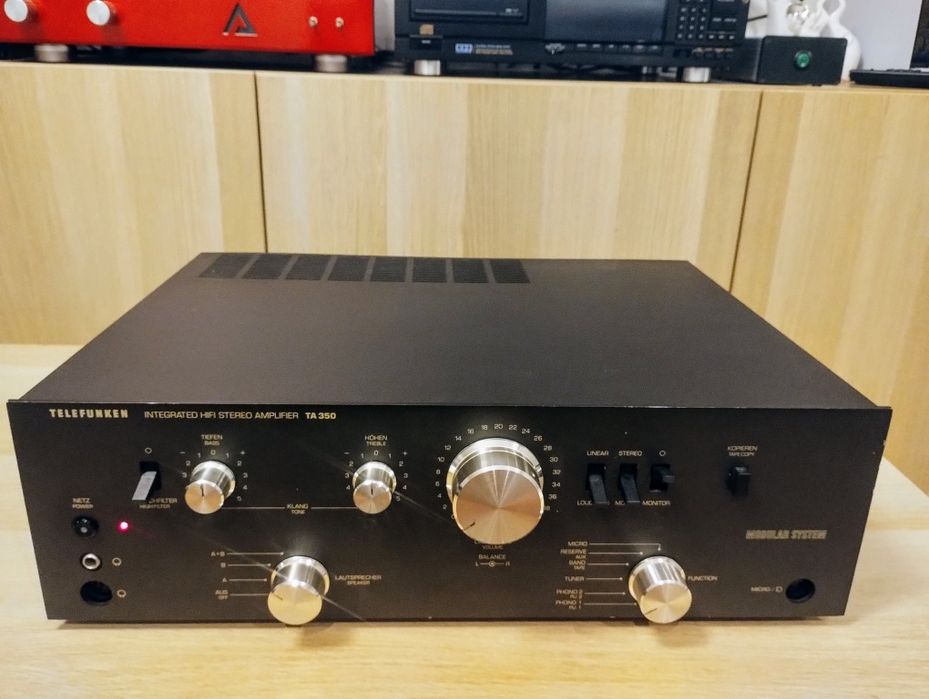 Telefunken TA 350 - wzmacniacz stereo