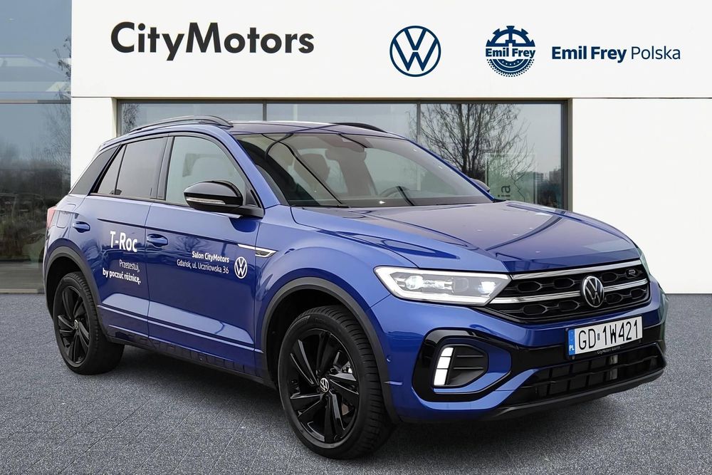 Volkswagen T-Roc 4Motion LED Matrix VW Sound pakiet Travel Assist High DCC OD RĘKI