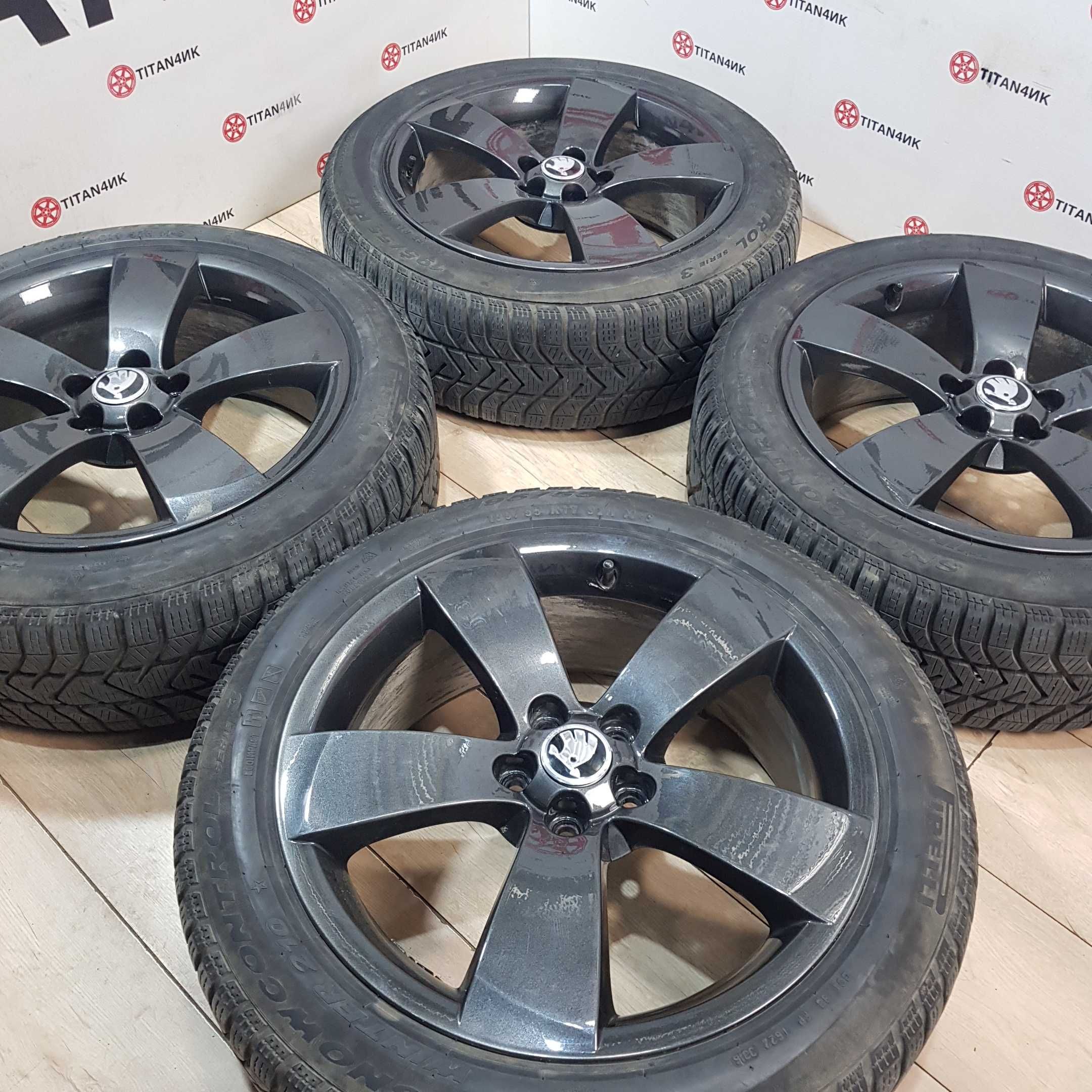 Диски Skoda R17 5x100 Kamiq Rapid Octavia Scala Fabia VW Polo Toyota: 2 ...