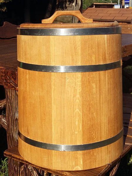 Діжки катки з дуба для соління та квашення