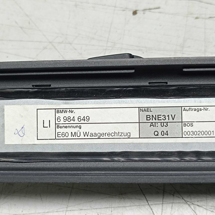 Bmw e60 sedan roleta drzwi tylna lewa 698.4649