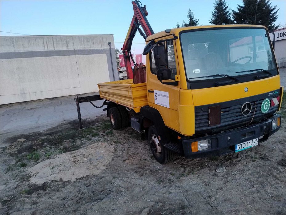 Mercedes Benz 814D E1 HDS wywrotka
