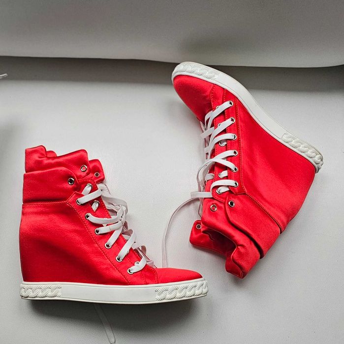 Casadei orginalne sneakersy koturna roz 40