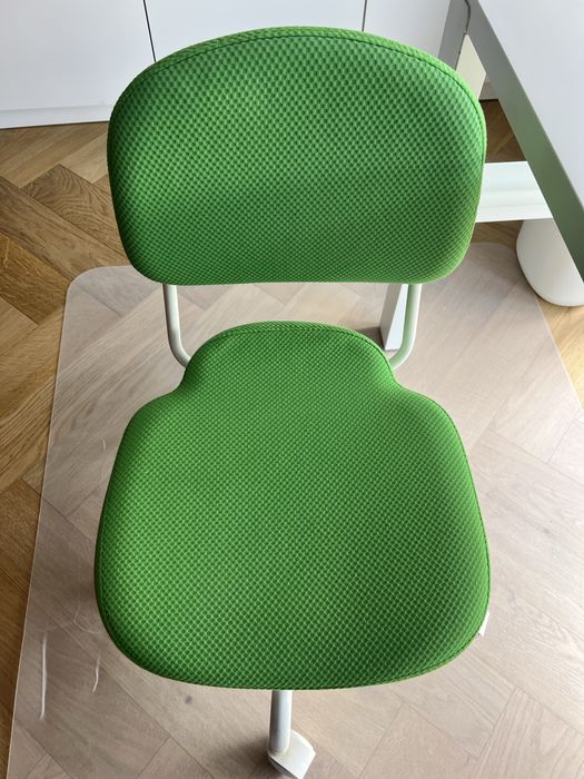 Zestaw IKEA: Regulowane biurko PÅHL + Krzesło ergonomiczne VIMUND