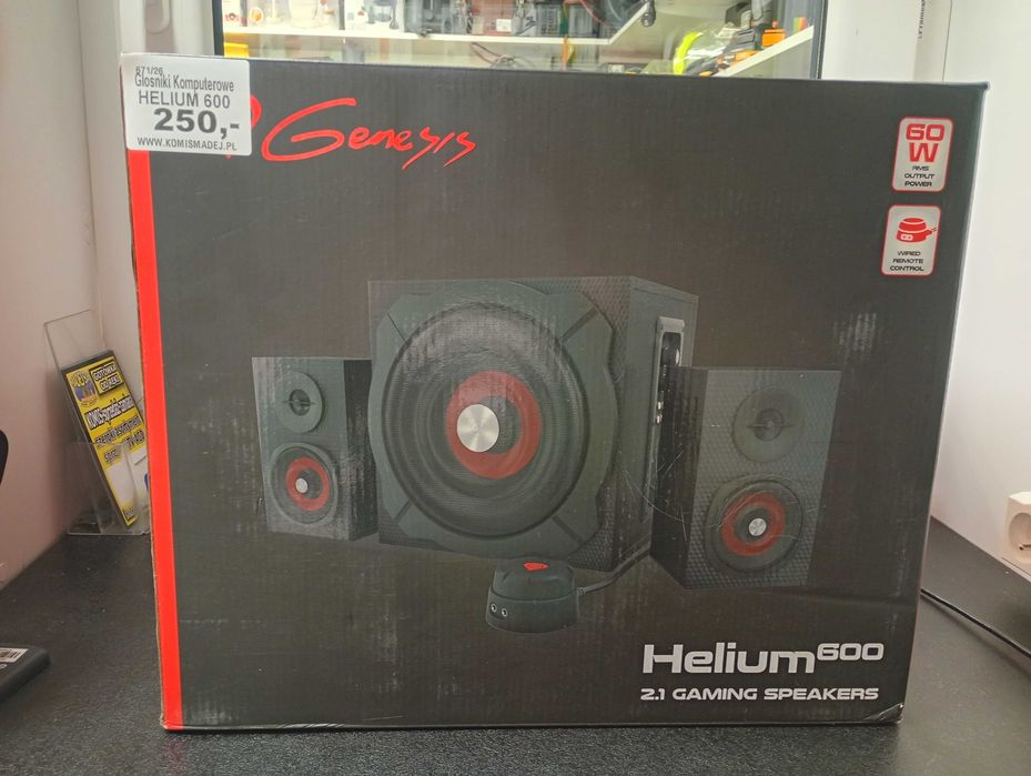 Głośniki Komputerowe Helium600 Genesis-Komis MADEJ Dębica