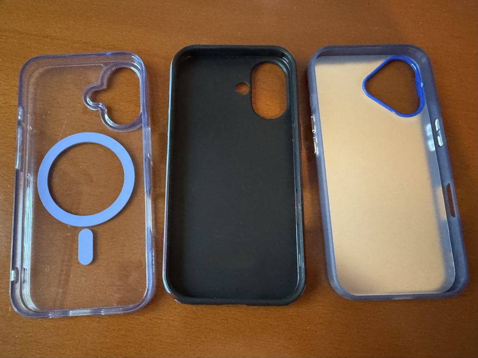 Pacote 3 capas iphone 16