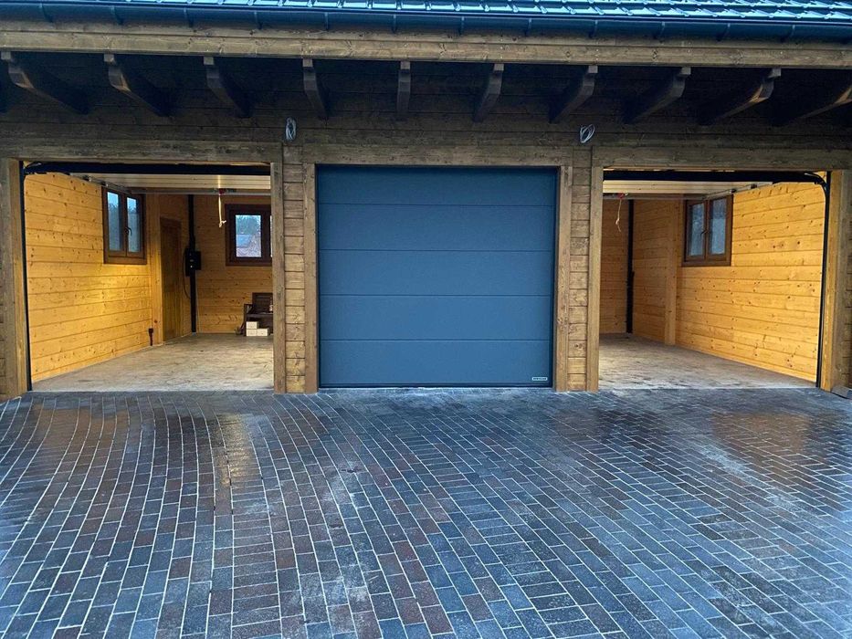 Okazja! Brama garażowa Hörmann 5000x2250 na pilota Z MONTAŻEM