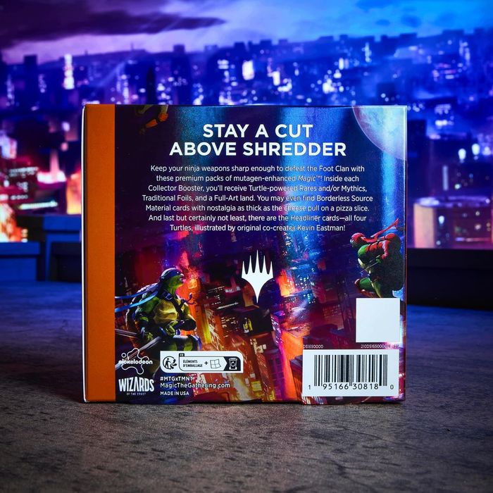 outlet magic: the gathering teenage mutant ninja turtles collector booster