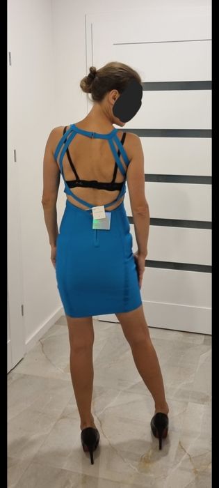 Sukienka koktajlowa bodycon Missguided