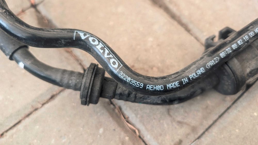 volvo xc60 II przewody PODCIŚNIENIA